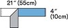 Steri-Drape, OP-tape, gennemsigtig, steril, 10 cm x 55 cm