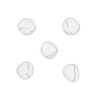 Standard gaze rund tampon, X-ray, nr. 0, orange label, brev a 5 stk, steril, Ø 16 mm