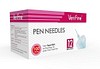 Verifine, penkanyle, steril, 12 mm x 0,33 mm (29G)