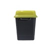 Sharpsafe genbrugsplast, kanylebeholder, firkantet med låg, gul/grå, 5 l