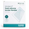 Kliniderm Foam Silikone Border, Flexible, steril, 7,5 x 7,5 cm