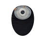 NovaLife TRE 1 Conveks, 1-dels colostomipose, Maxi, vindue, sort, Ø 15-59 mm