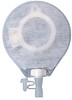 Assura, 2-dels urostomipose, Mikropose, klar/hvid, 40 mm ring