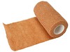Nobaheban, selvhæftende bind, beige, 7,5 cm x 4,5 m