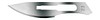 Kiato Plus, skalpelblad nr. 23, carbon stål, steril