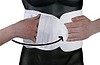 Fulcionel, kompressionsbælte, 16cm bredt, 90-105 cm, sort, medium