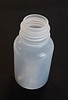 Mediq, plast flaske, med bred hals, 23mm Ø, 100 ml