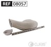 Curas, urinkolbe, pulp, 1000 ml, rund, 1000 ml