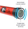 Novopen Echo Plus, 3 ml intelligent flergangspen til insulin, blå, ½-30 enheder