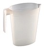 Sterilite, målekande til autoklave, klar, PP, engangs, 1000 ml
