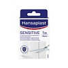 Hansaplast Sensitive, plaster med kompres, hvid, 6 cm x 1 m
