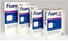 FoamLite ConvaTec, tynd skumbandage m/silikoneklæb og border, steril, 10 cm x 10 cm