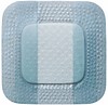 Biatain Silicone, border med silikone, steril, 7,5 cm x 7,5 cm, skumstr. 4,5 x 4,5 cm