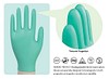 Nordic Protect, Bionedbrydelig nitrilhandske, pudderfri, grøn, small