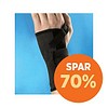 Aserve, håndledsbandage med skinne, højre, sort, 12-20cm, small/medium