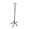 Rehab Care, dropstativ i chrom, max 100 kg, 5 hjul med bremse, 163 - 245 cm