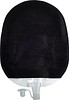 Aurum Plus, 1-dels urostomipose, Midi, sort, hul 13-55 mm, med Manuka honning