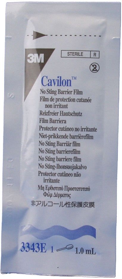 Cavilon No Sting, hudbeskyttelse uden alkohol, pind, steril, 1 ml