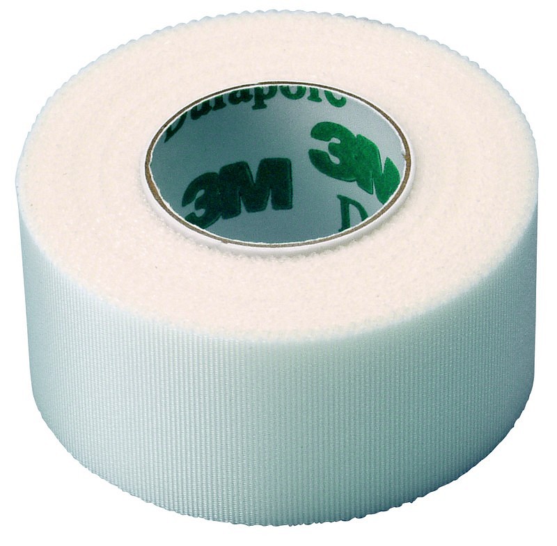 Durapore, fikseringstape, silketape, 2,5 cm x 9 m
