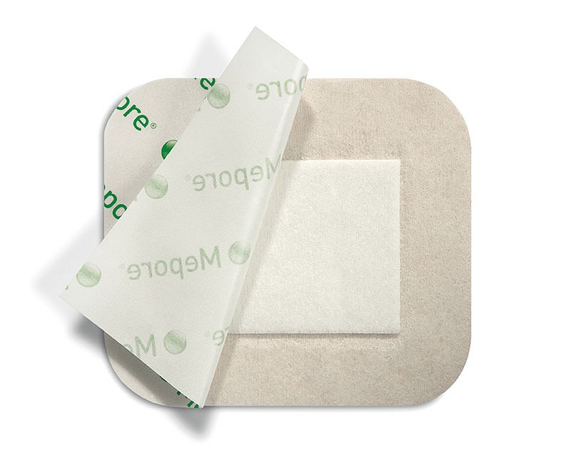 Mepore Pro, væsketæt plaster med sårpude 3 x 4 cm, steril, 6 cm x 7 cm