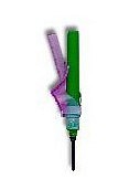 BD Eclipse, sikkerhedskanyle u.holder, sort, safty-lok, steril, 22G x 1 1/4in, 0,7 mm x 32 mm
