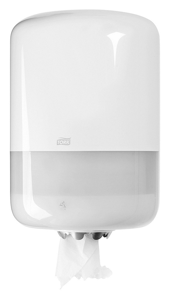 Tork, dispenser til aftørringsruller M2, hvid, Ø 19 cm