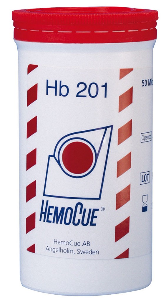 HemoCue, Hb kuvetter til fotometer 201+