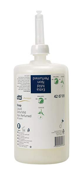 Tork Premium, mild sæbe uden parfume, S1, svanemærket, 1000 ml