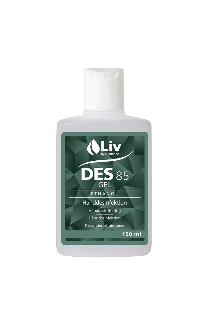 Liv, hånddesinfektion gel 85%, 150 ml