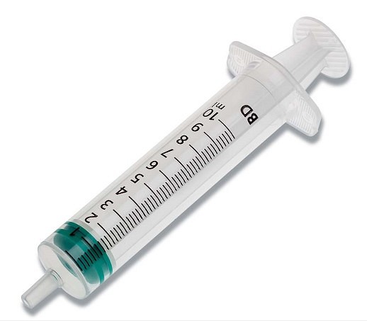 BD Emerald, 3-komp. sprøjte luer, centrisk, grad/ 0,2ml, steri, 10 ml