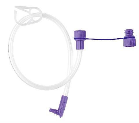 Compat Buddy, forlængerslange, ENFit, vinklet, steril, 60 cm