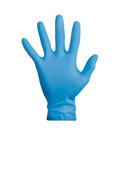 Klinion Protection Ultra Comfort, nitrilhandske, blå, PF, small