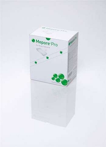 Mepore Pro, væsketæt plaster med sårpude 5 x 6 cm, steril, 9 cm x 10 cm