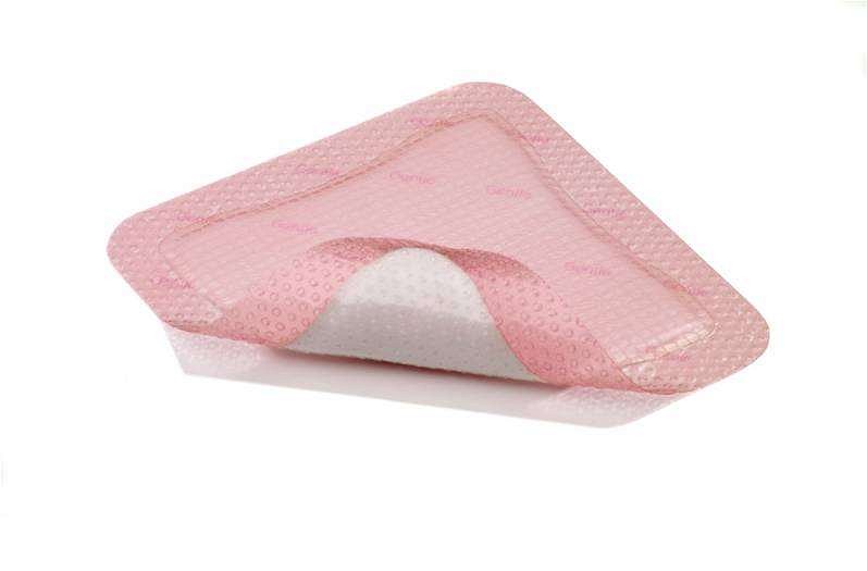 Allevyn Gentle Border Lite, Skumbandage, steril, 7,5 cm x 7,5 cm