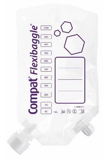 Compat, flexi baggle, steril, 500 ml