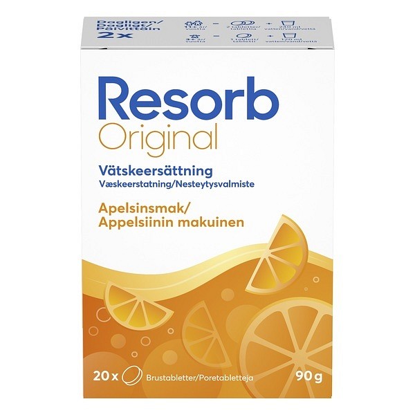 Resorb, Original Appelsin, væskeerstatning