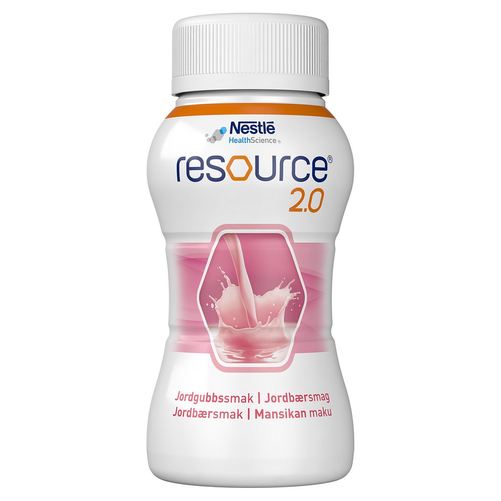 Resource 2.0, jordbær, 200 ml