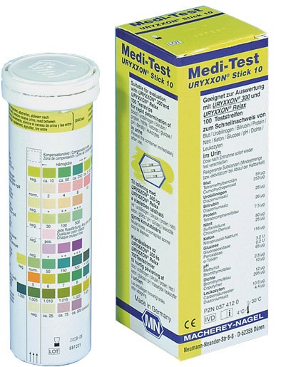URYXXON, Medi-Test Combi 10, urinstix