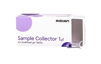 QuikRead go, HbA1c prøve opsamler 1ul, 25 stk