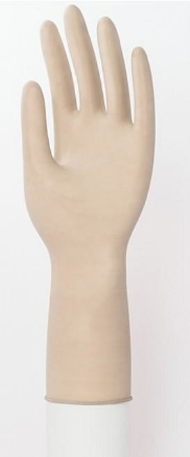 Profeel DHD Micro latex, OP handske, pudderfri, extra tynd, brun, steril, str 7,5
