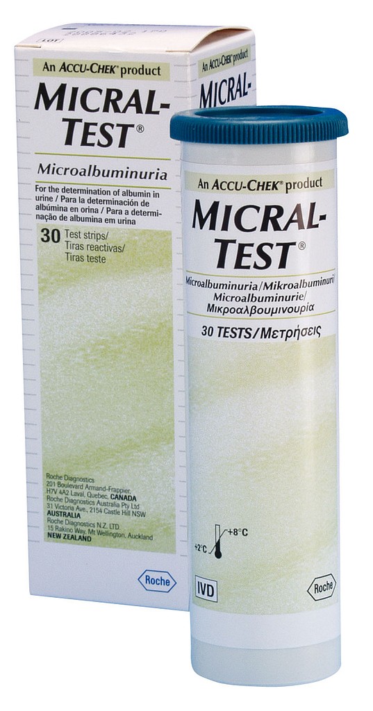 Combur, micral-test II