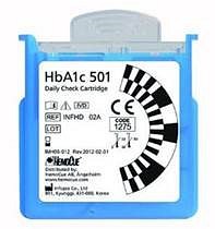 HemoCue, HbA1c 501, kontrolkassette, daglig