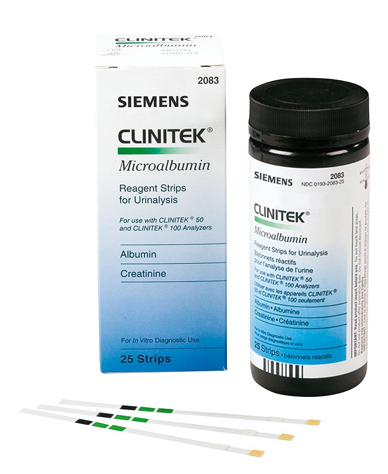 Clinitek, microalbumin