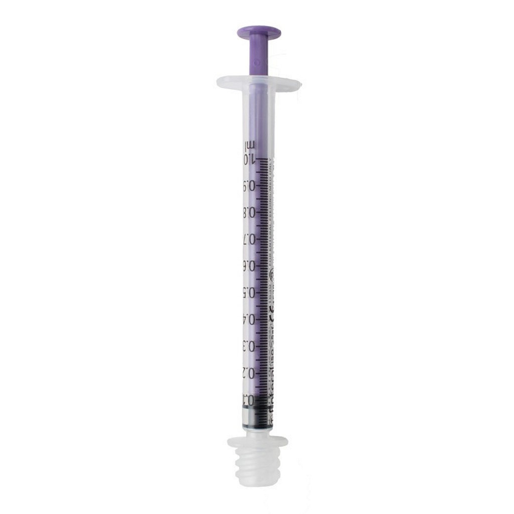 GBUK, sprøjte, enteral ENFit, engangs, steril, 1 ml