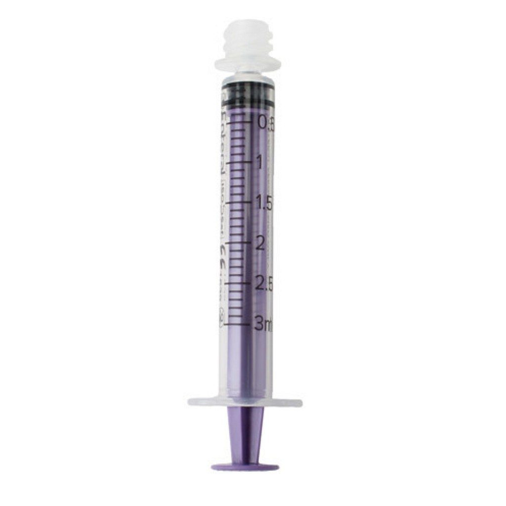 GBUK, sprøjte, enteral ENFit, LD, engangs, steril, 3 ml
