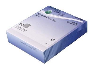 DuoDERM Extra Thin, sårbandage, steril, 10 cm x 10 cm