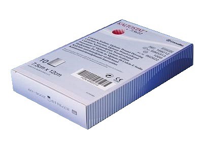 Kaltostat, alginatbandage, steril, 7,5 cm x 12 cm