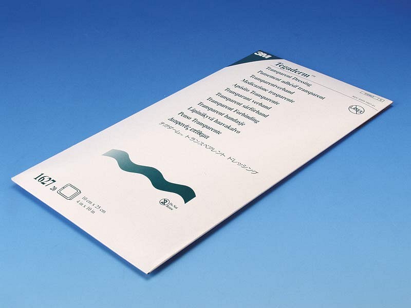 Tegaderm film, med ramme, steril, 10 cm x 25 cm