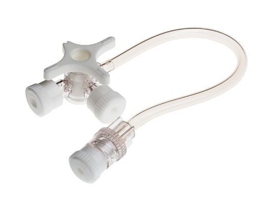 Connecta, 3-vejhane med slange, steril