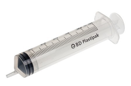 Plastipak, 3-komp.sprøjte, luer, grad/1 ml, excentrisk, steri, 50/60 ml